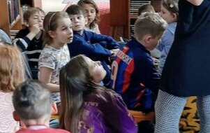 "Książnica Pruszkowska krok po kroku" - lekcja biblioteczna w Filii nr 1 8