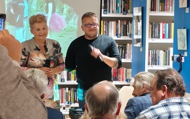 Spotkanie autorskie z Katarzyną Wyszomierską w Bibliotece Głownej - Oddziale dla Młodzieży i Dorosłych 5