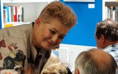 Spotkanie autorskie z Katarzyną Wyszomierską w Bibliotece Głownej - Oddziale dla Młodzieży i Dorosłych 20