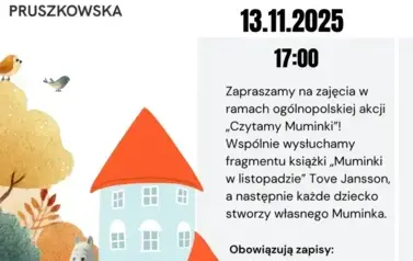 Zapraszamy na wydarzenia w listopadzie w Filii nr 5! 1