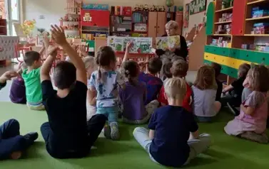 Warsztaty czytelniczo-plastyczne w przedszkolach 4