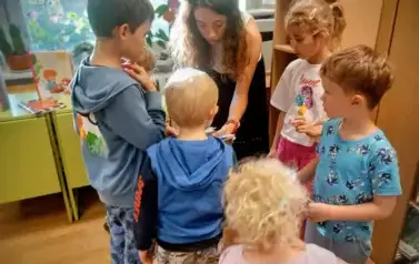 &bdquo;Pobawmy się słowami&rdquo; &ndash; spotkanie autorskie z Izabelą Michtą w Filii nr 6 3