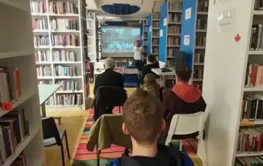 Spotkanie autorskie ze Zbigniewem Ciszkiem 1
