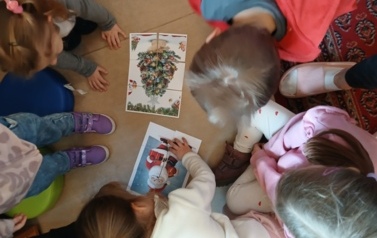 Spotkanie z dziećmi z Przedszkola nr 8 w Filii nr 1 2