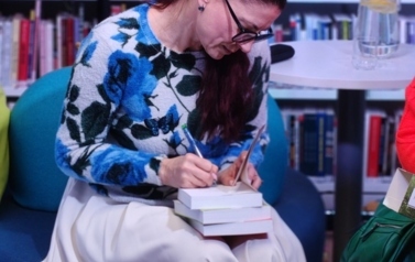 Spotkanie autorskie z Ałbeną Grabowską 7