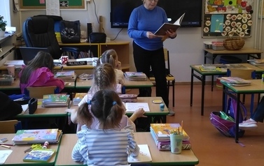 Lekcja biblioteczna dla Niepublicznej Szkoły Podstawowej nr 39 marzec  3