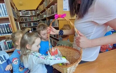 Emocje ukryte w książkach - lekcja biblioteczna w Filii nr 1 2
