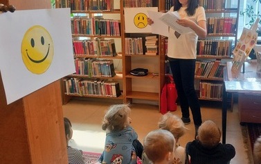 Emocje ukryte w książkach - lekcja biblioteczna w Filii nr 1 13