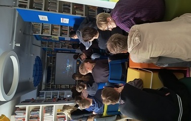 Spotkanie z Policją w Bibliotece Gł&oacute;wnej 1