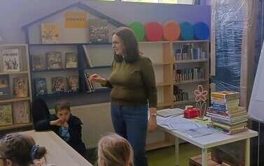 Biblioteczna przygoda Przedszkola Miejskiego nr 3 w Filii nr 4 10