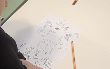 Komiksowa przygoda z Piotrem Nowackim w Filii nr 4! 13
