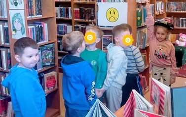 Lekcja biblioteczna - emocje - Filia nr 1 4