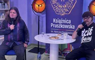 Spotkanie z Cyber Marianem w Książnicy Pruszkowskiej