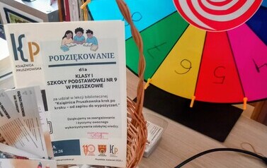 "Książnica Pruszkowska krok po kroku" - lekcja biblioteczna w Filii nr 1 1