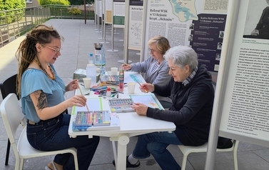 Warsztaty artystyczne w Oddziale dla dorosłych Biblioteki Gł&oacute;wnej 7