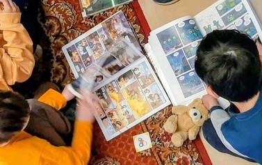 "Kim jest autor, ilustrator i bohater książki" - lekcja biblioteczna w Filii nr 1 2