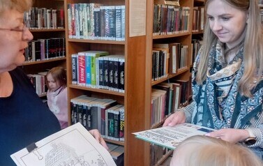 "W świecie bajek i baśni" - lekcja biblioteczna w Filii nr 1 8