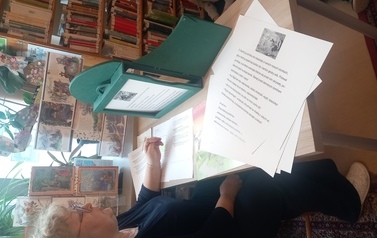 "W świecie bajek i baśni" - lekcja biblioteczna w Filii nr 1 13