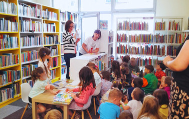 Lekcja Biblioteczna dla Przedszkola &bdquo;Kraina Cud&oacute;w&rdquo; w Filii nr 6 5