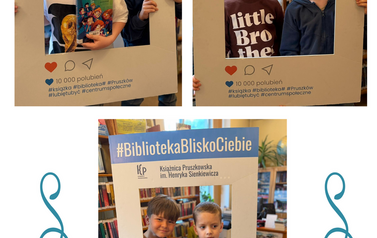 "Jak korzystać z biblioteki i dbać o książki" - lekcja biblioteczna w Filii nr 1 2