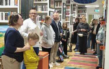 Wernisaż Ewy Gronostajskiej w Bibliotece Gł&oacute;wnej! 26