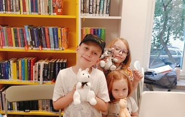 Puzzlowe wariacje, loteria w Oddziale dziecięcym Biblioteki Gł&oacute;wnej 4