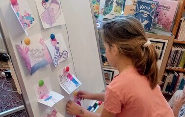 "Spotkanie z tw&oacute;rczością Jana Brzechwy" - lekcja biblioteczna w Filii nr 1 3