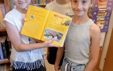 &bdquo;Moja pierwsza wizyta w bibliotece&rdquo; - lekcja biblioteczna w Filii nr 1 4