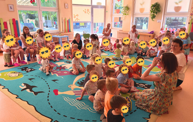 Wizyta bibliotekarek z Filii nr 6 w żłobku przy ul. Antka 1