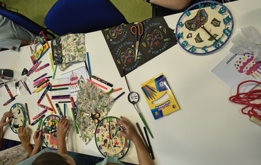 W Krainie Czasu &ndash; odkrywamy, jak działa zegar! - relacja z zajęć Projektu Biblioteka- Portal Odkrywc&oacute;w.  &bdquo;Biblioteka &ndash; Portal Odkrywc&oacute;w. Poznajemy świat przez doświadczenie&rdquo; 3