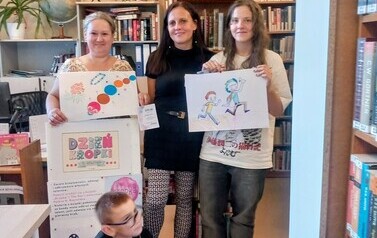 "Od kropki wszystko się zaczyna" - warsztaty w Filii nr 1 2