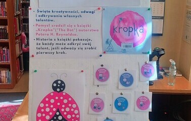 "Od kropki wszystko się zaczyna" - warsztaty w Filii nr 1 13