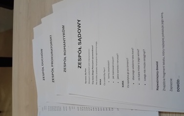 Lekcja biblioteczna dla liceum - powt&oacute;rka "Dziad&oacute;w cz. II" 4