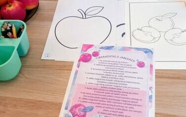 "Zaczarowany świat jabłka" - warsztaty edukacyjno-artystyczne dla dzieci w Filii nr 1 3