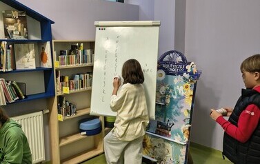 Cyfry i liczby &ndash; matematyczna podr&oacute;ż z Lokomotywą! relacja z warsztat&oacute;w Projektu Biblioteka- Portal Odkrywc&oacute;w. &bdquo;Biblioteka &ndash; Portal Odkrywc&oacute;w. Poznajemy świat przez doświadczenie&rdquo; 5