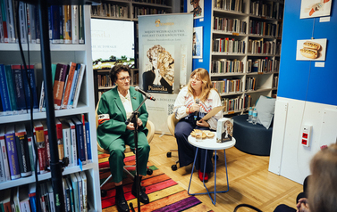  Spotkanie autroskie z Danutą Dworakowską w Bibliotece Gł&oacute;wnej - Odział dla Dorosłych 2