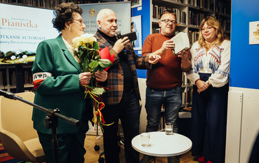  Spotkanie autroskie z Danutą Dworakowską w Bibliotece Gł&oacute;wnej - Odział dla Dorosłych 4
