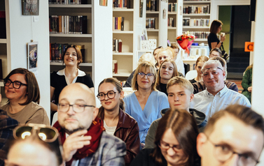  Spotkanie autroskie z Danutą Dworakowską w Bibliotece Gł&oacute;wnej - Odział dla Dorosłych 9