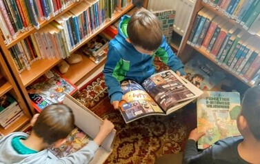 "Gdyby książki mogły m&oacute;wić" - lekcja biblioteczna w Filii nr 1 1