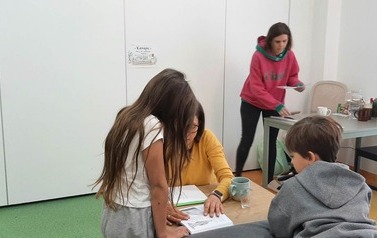 Spotkanie autorkie w Domowej Szkole z Filią nr 1 2
