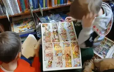 Warsztaty Marynistyczne i Lekcja Biblioteczna w Filii nr 1
