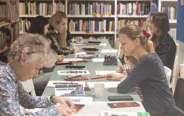 Warsztaty rysunku realistycznego z Sarą Rokicką w Oddziale dla Dorosłych Biblioteki Gł&oacute;wnej! 8