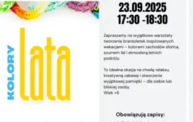 Zapraszamy na wydarzenia we wrześniu!