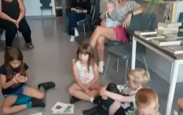 Spotkanie z okazji rocznicy urodzin Juliana Tuwima w Filii nr 9 1