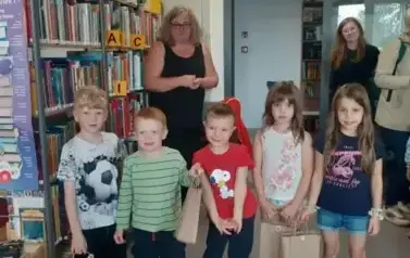 Spotkanie z okazji rocznicy urodzin Juliana Tuwima w Filii nr 9 6