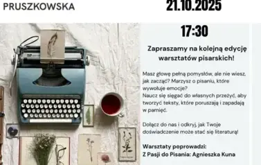 Zapraszamy na Warsztaty Pisarskie! 1