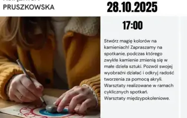 "Chodź, pomaluj m&oacute;j świat". Zapraszamy na warsztaty malowania kamieni! 1