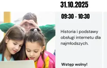 Zapraszamy na warsztaty dla dzieci "Dzień internetu"!