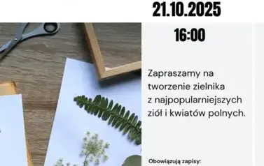Zapraszamy na edukacyjne warsztaty międzypokoleniowe "M&oacute;j zielnik" 1