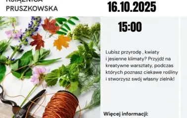 Zapraszamy na kreatywne warsztaty "Jesienne zielniki"! 1